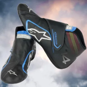 2021 Fernando Alonso Race Used Alpine F1 Boots