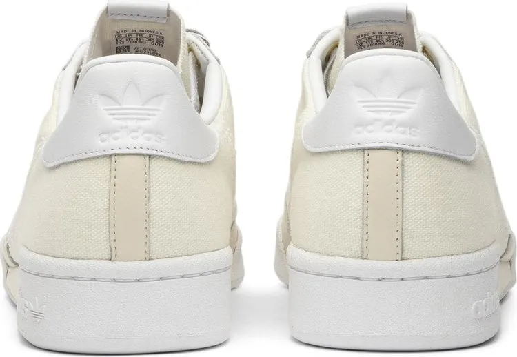 Adidas Donald Glover x Continental 80 'Blank Canvas' sneakers, cream