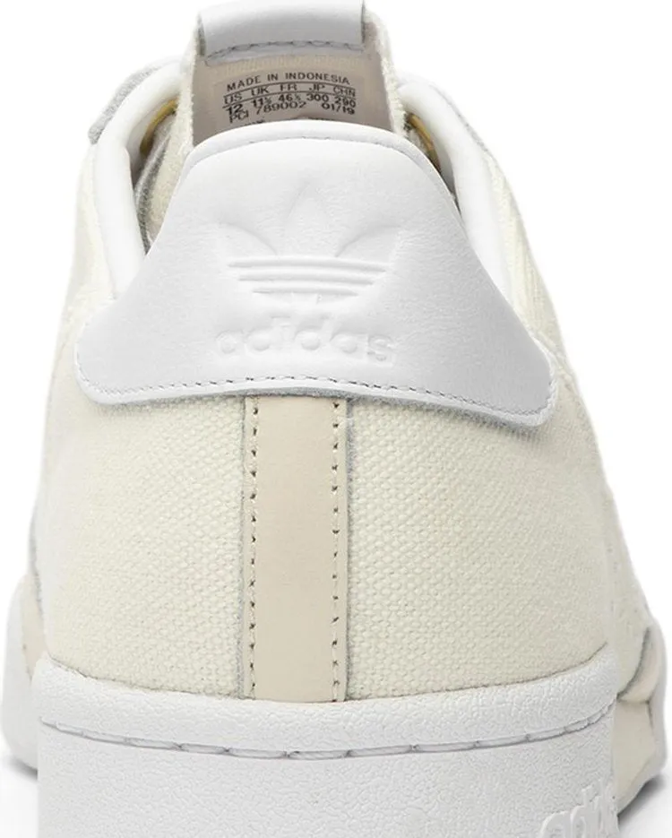 Adidas Donald Glover x Continental 80 'Blank Canvas' sneakers, cream