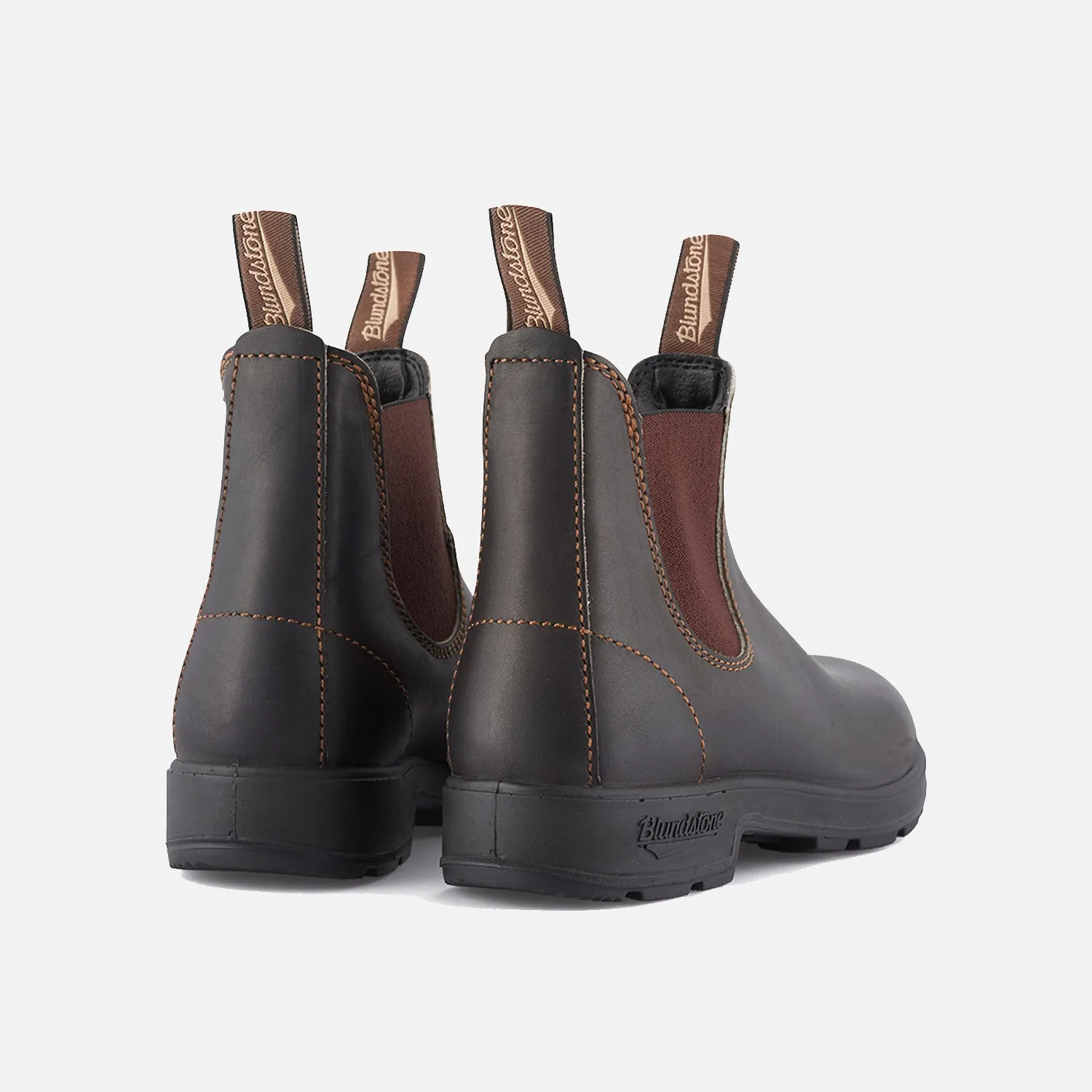 Adults Leather Original Chelsea Boots - Stout Brown