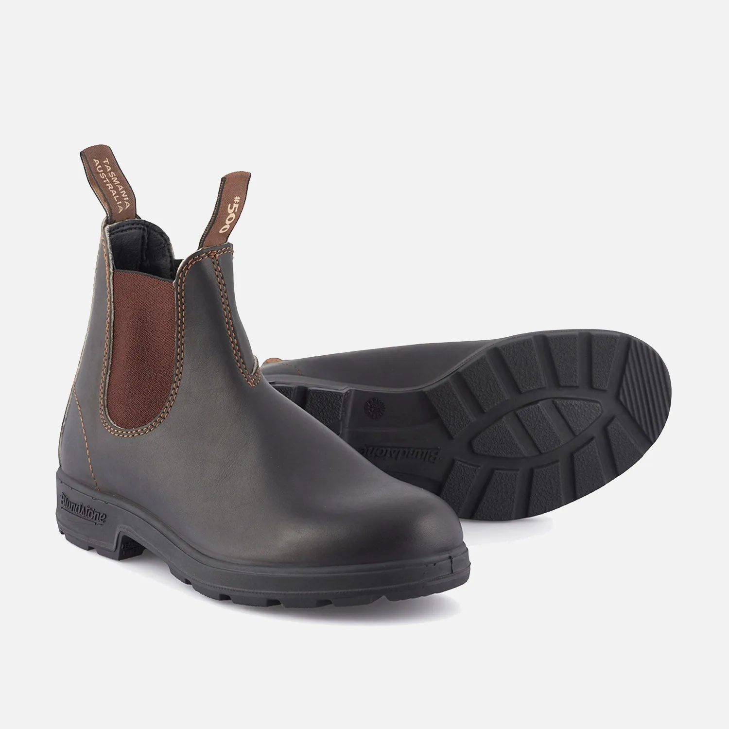 Adults Leather Original Chelsea Boots - Stout Brown