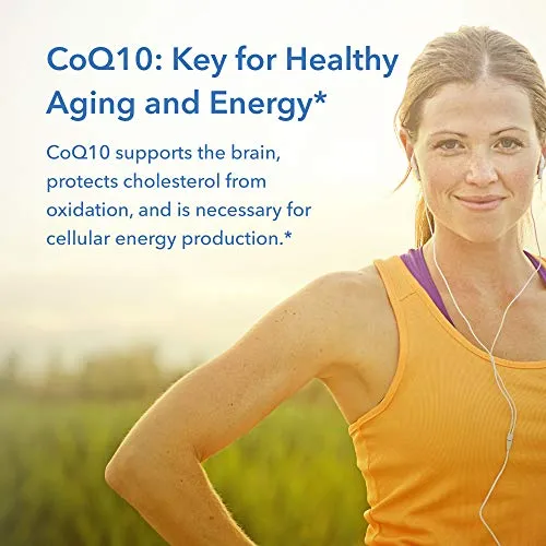 Allergy Research Group - CoQH-CF Ubiquinol - CoQ10 Antioxidant, Stable, Bioavailable - 60 Softgels