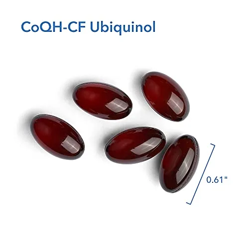 Allergy Research Group - CoQH-CF Ubiquinol - CoQ10 Antioxidant, Stable, Bioavailable - 60 Softgels