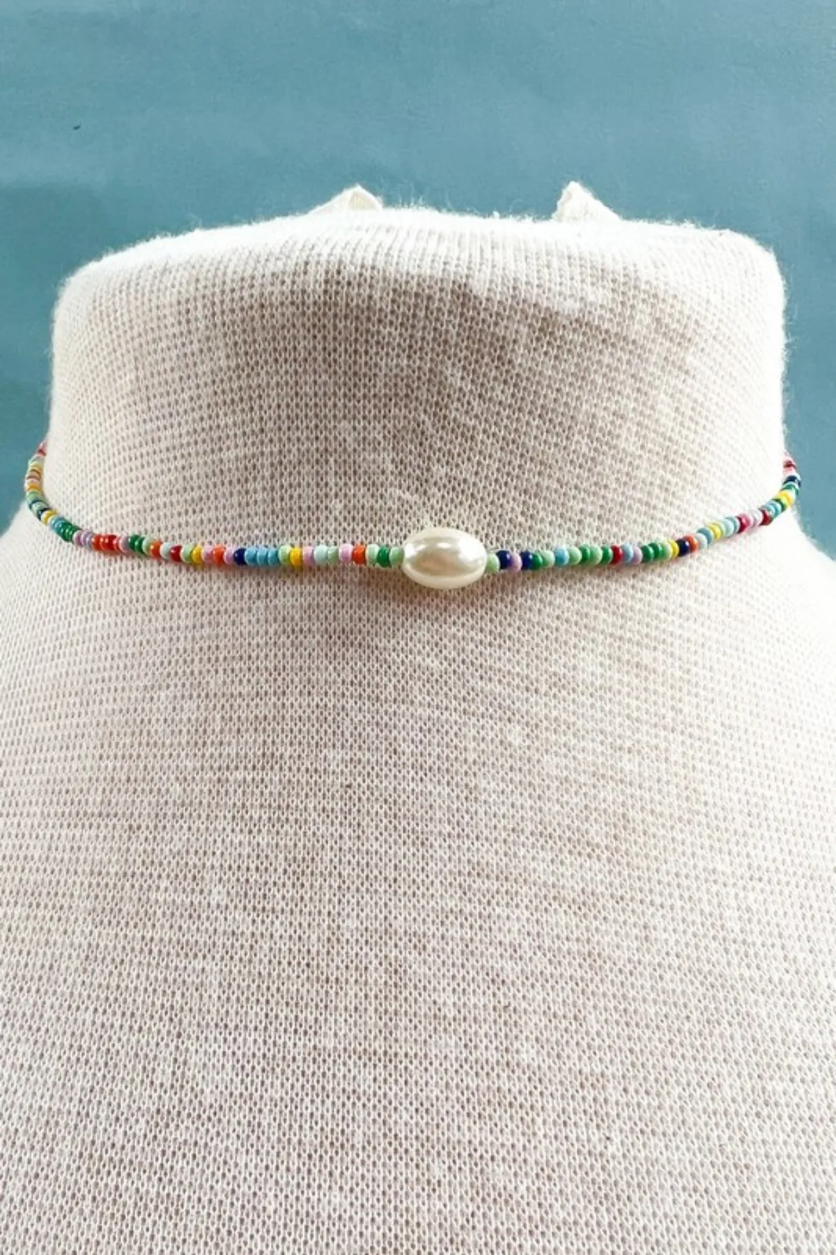 ANNA MULTI-BEAD PEARL NECKLACE