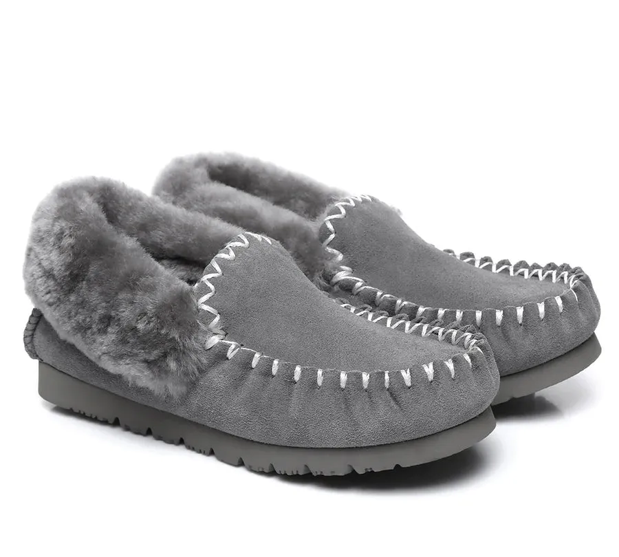 Australian Shepherd Kids Ankle Slippers popo Moccasins