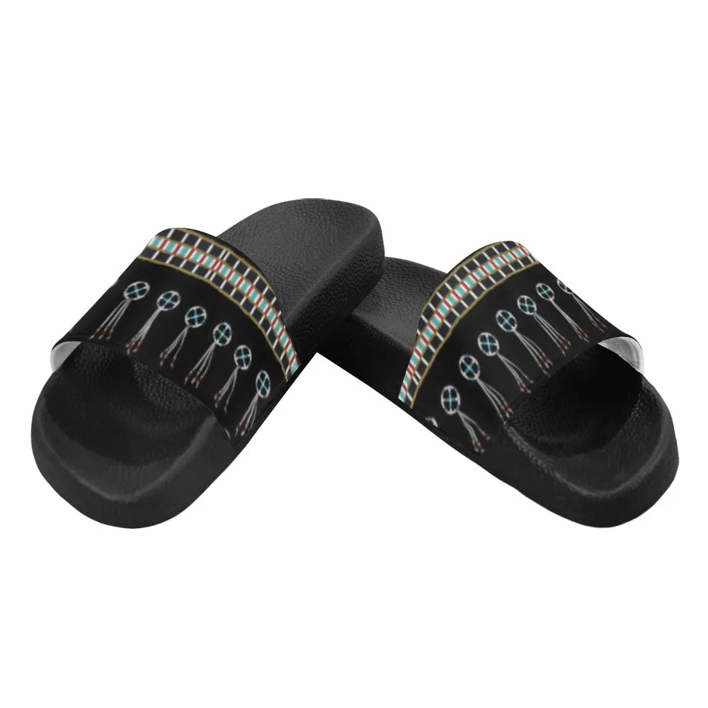 Beaded Bracelet Women's Slide Sandals