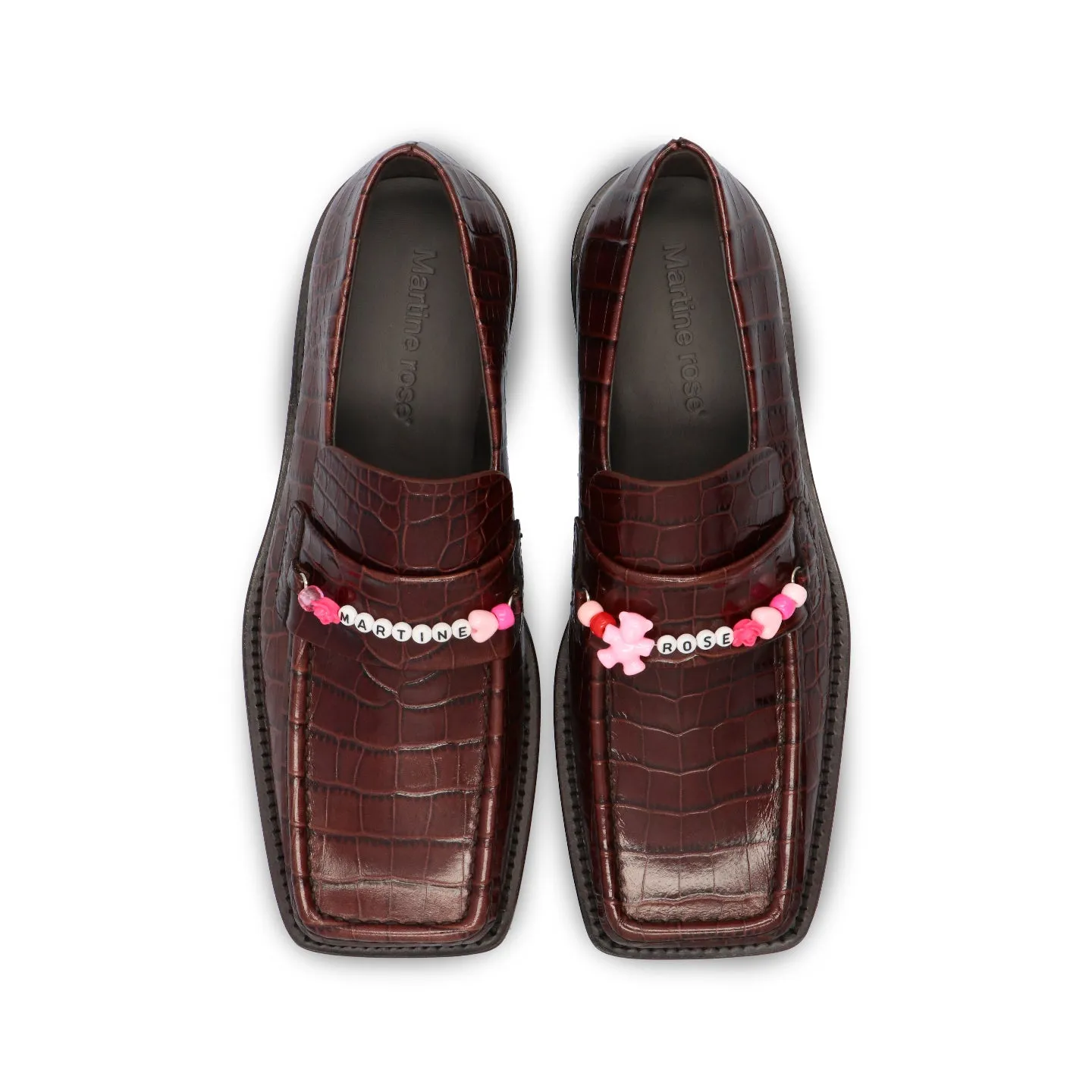 BEADED SQUARE TOE LOAFER