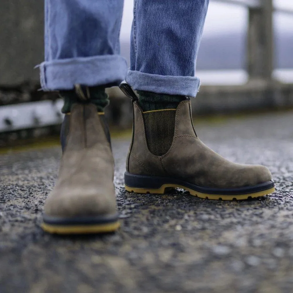 Blundstone 1944 Brown Leather Chelsea Boots Cushioned Absorbtion