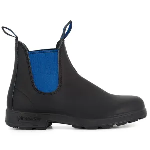 Blundstone 515 Black Blue Leather Chelsea Boots Black Blue Slip On Retro Ankle