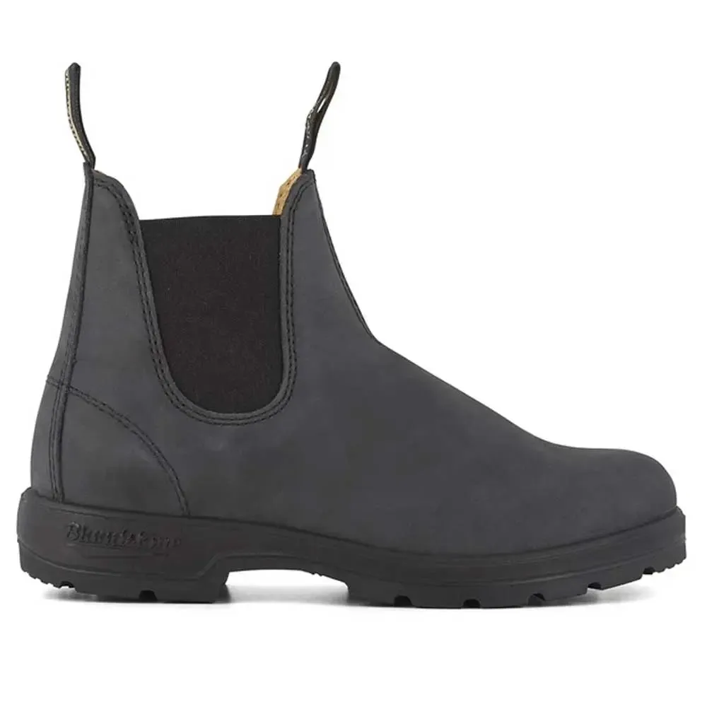 BLUNDSTONE Boots - 587 Leather - Rustic Black