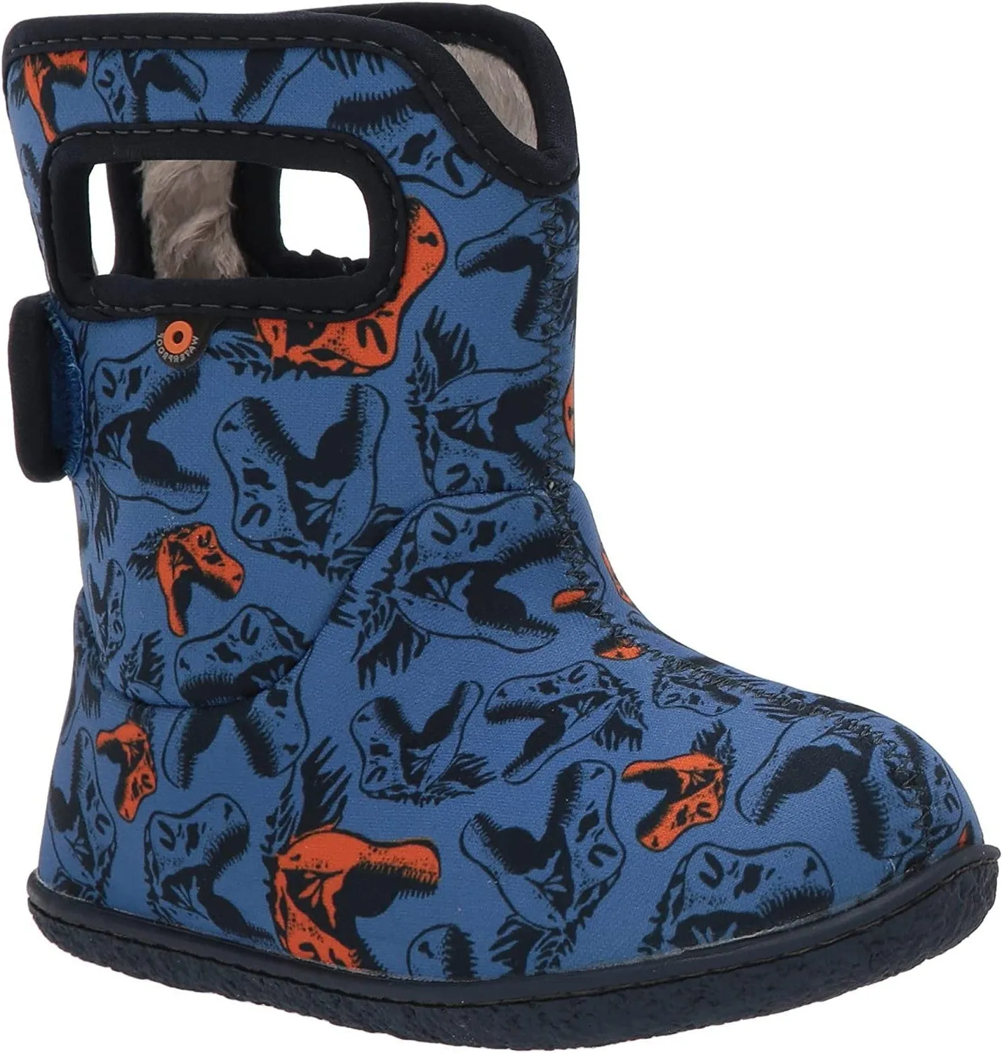 BOGS Kid's Winter Rain Boot - Blue Dino