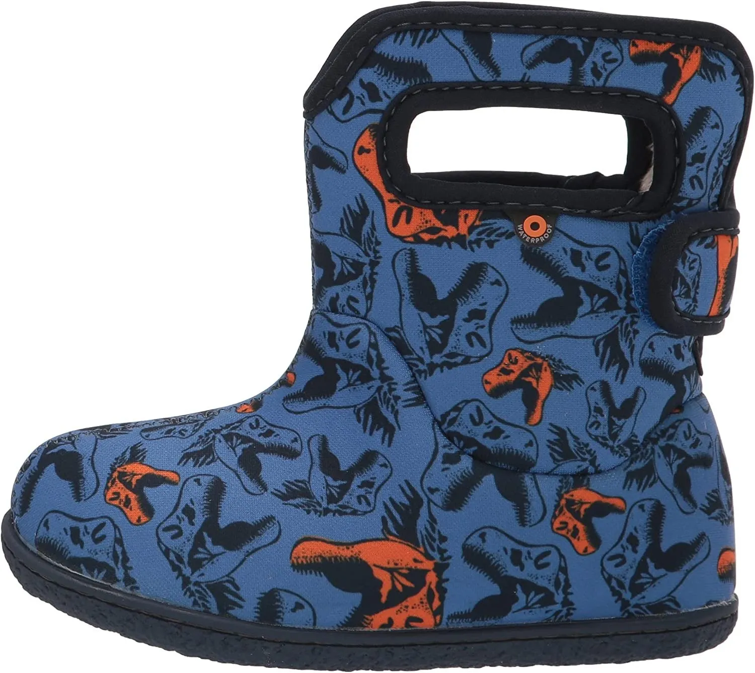 BOGS Kid's Winter Rain Boot - Blue Dino