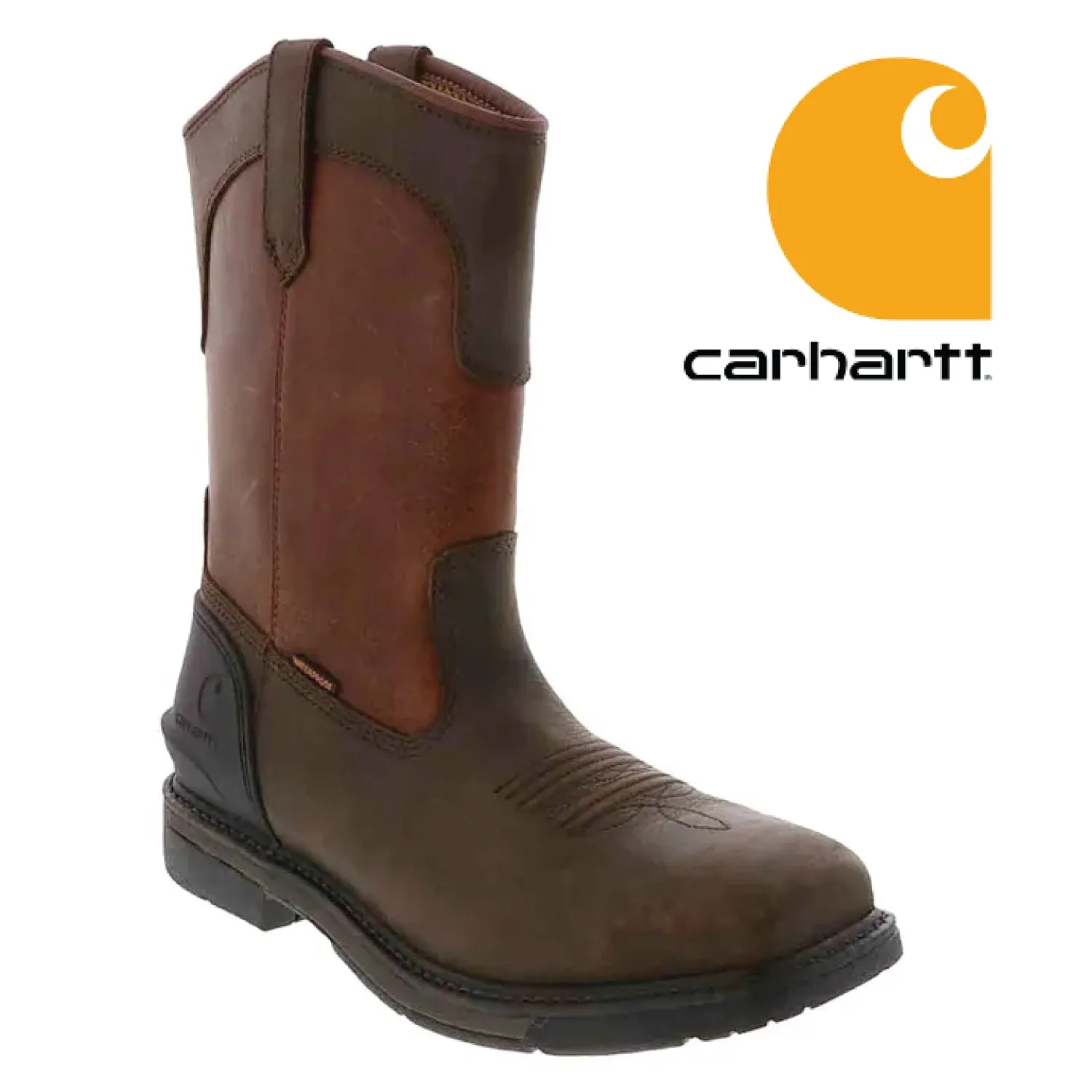 CARHARTT Men's Montana Waterproof 11" Steel Square Toe Wellington FQ1275-M