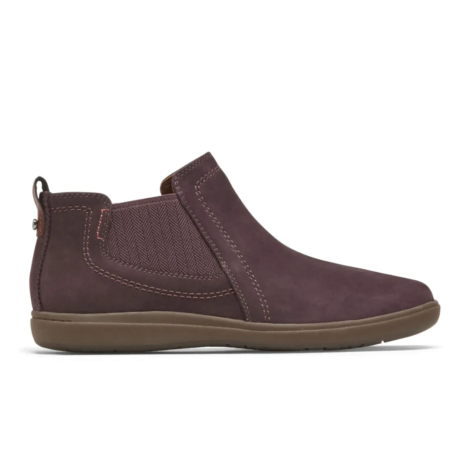 Cobb Hill Bailee Chelsea Boot (Women) - Eggplant Nubuck