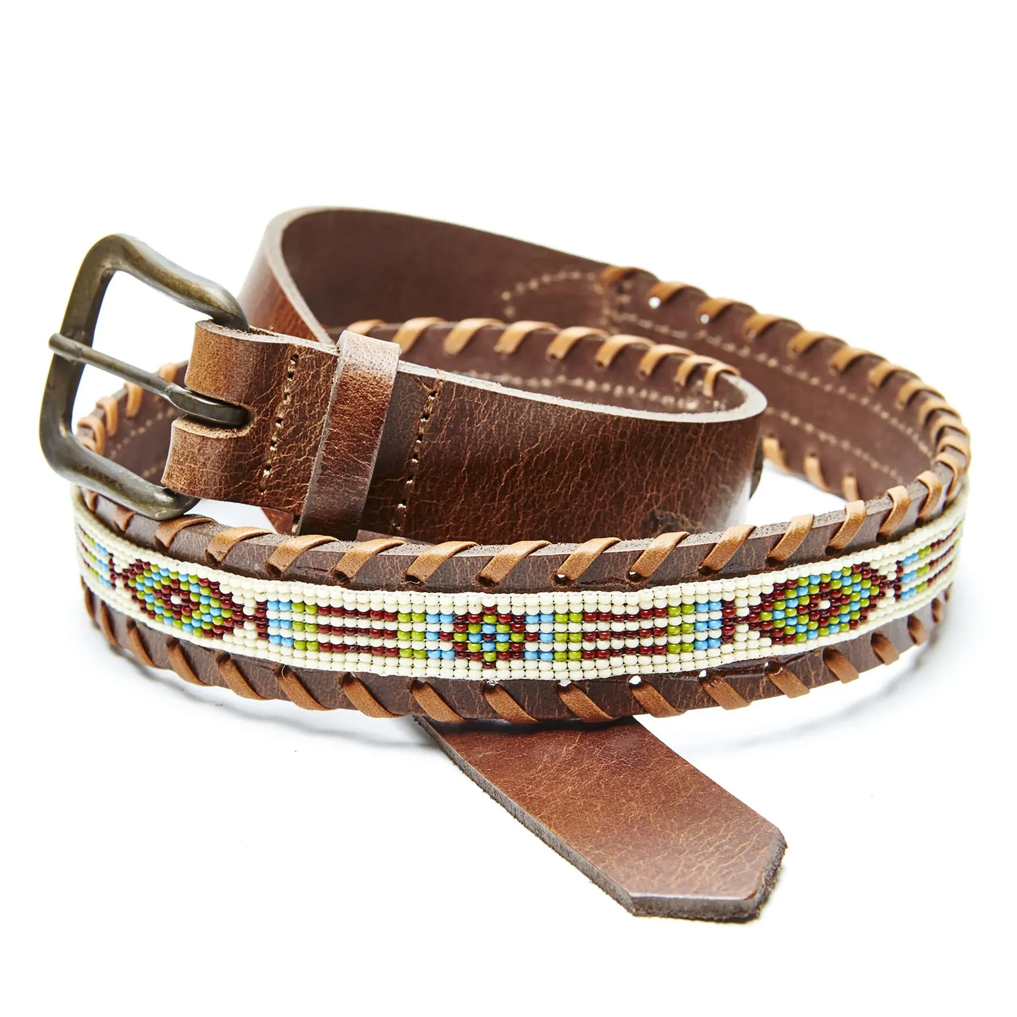 Compass Beaded Belt