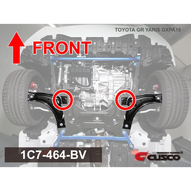 CUSCO 116 464 A Lower arm bushes (front) for TOYOTA Corolla Levin (TE71/AE86)