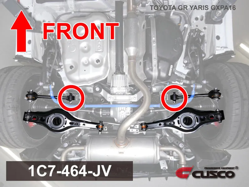 CUSCO 1C7 464 JV Rear suspension arm,front for TOYOTA GR Yaris (GXPA16)