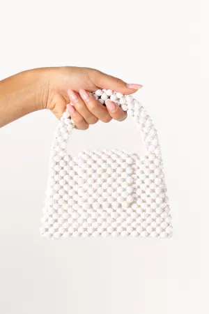 Delia Statement Bag - White