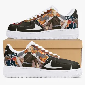 Demon Slayer Kyojuro Rengoku AF1 Anime Shoes