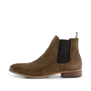 Dev chelsea boot suede - TOBACCO