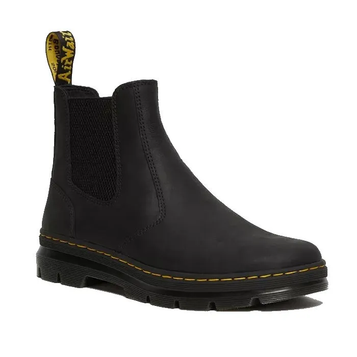 Dr Martens - Embury Casual Chelsea Boot Black Wyoming Leather Pull On