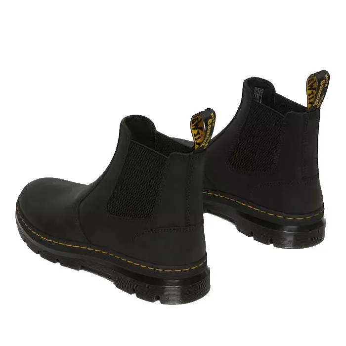 Dr Martens - Embury Casual Chelsea Boot Black Wyoming Leather Pull On