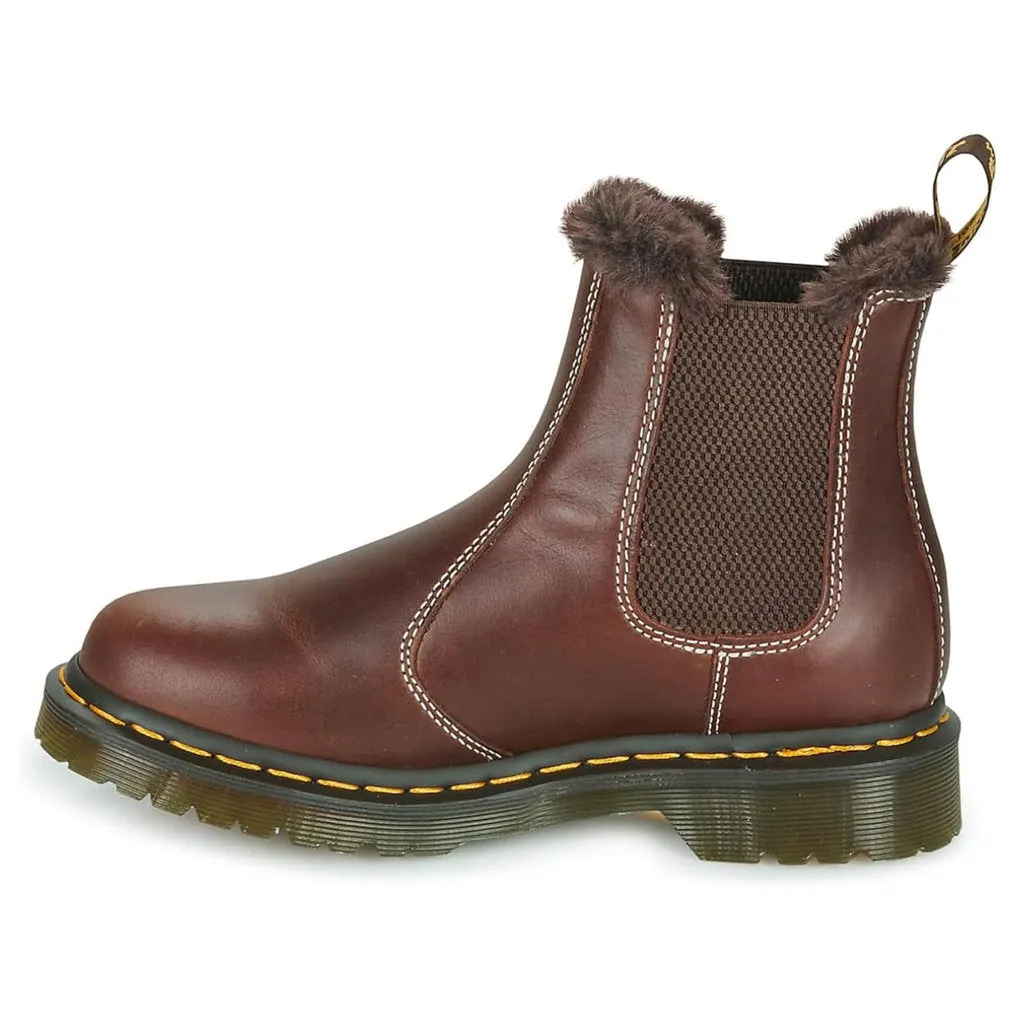 Dr. Martens Womens Boots 2976 Leonore Casual Slip On Chelsea Leather - UK 5