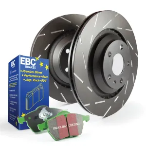 EBC Brakes S2KR2047 S2 Kits Greenstuff 2000 and USR Rotors