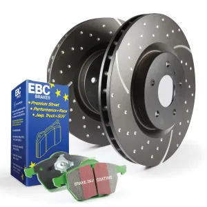 EBC Brakes S3KF1011 S3 Kits Greenstuff 6000 and GD Rotors Truck/SUV