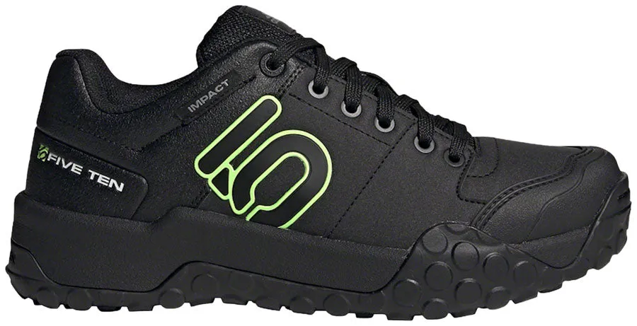 Five Ten Impact Sam Hill Flat Shoe  -  Men's, Core Black / Signal Green / Grey Three