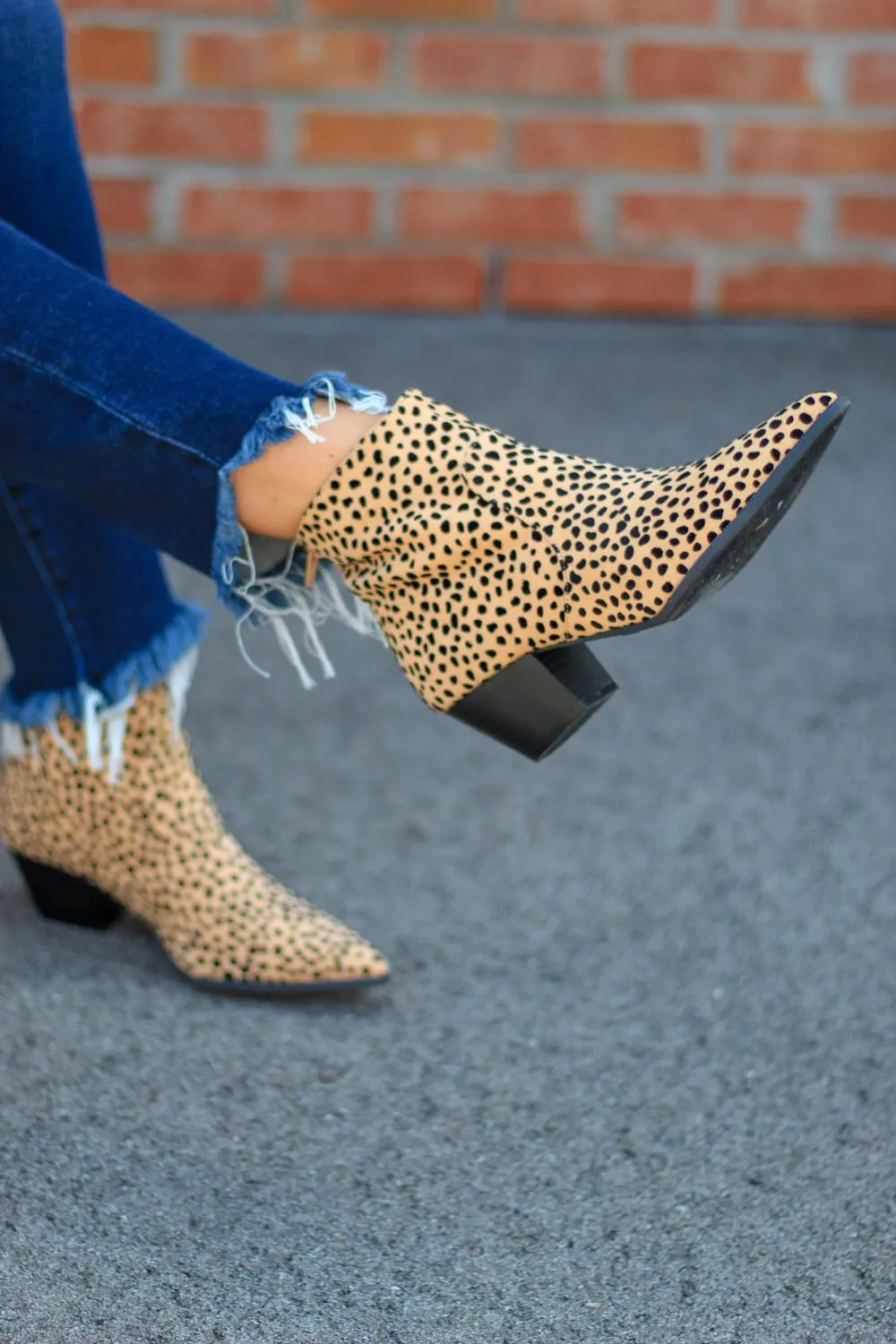 Free Spirt Cheetah Bootie