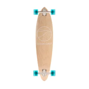 GoldCoast Classic Blond 37" Pintail Longboard