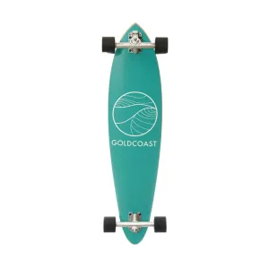 GoldCoast Classic Turquoise 37" Pintail Longboard