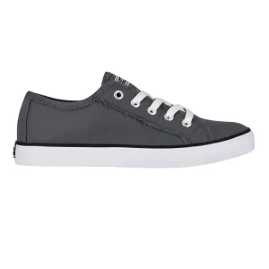 Gotta Flurt Women's Classic II Grey Canvas Low-Top Casual Sneaker