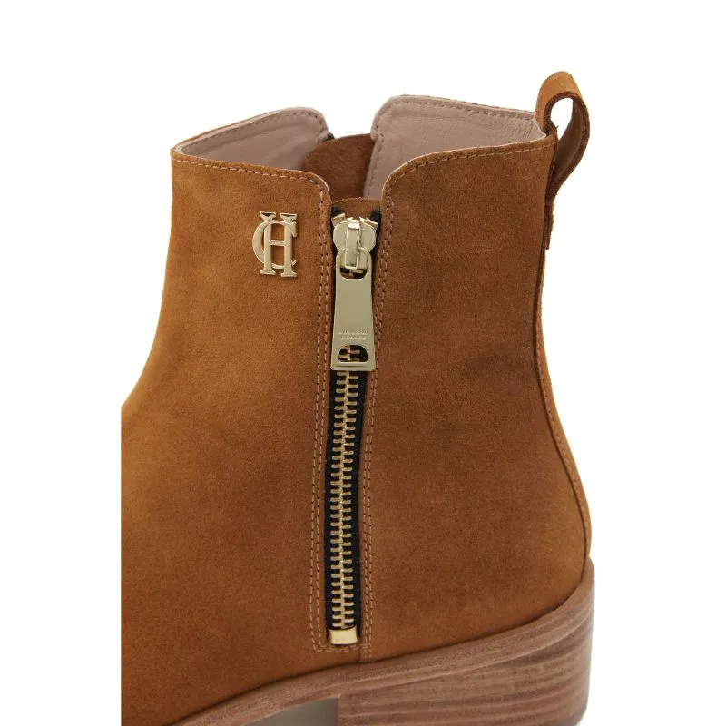 Holland Cooper Zip Chelsea Ladies Boot - Tan