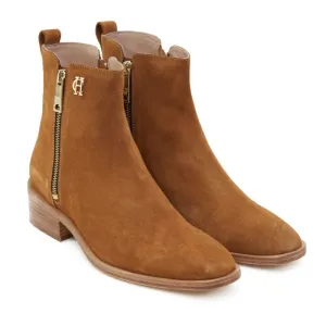 Holland Cooper Zip Chelsea Ladies Boot - Tan