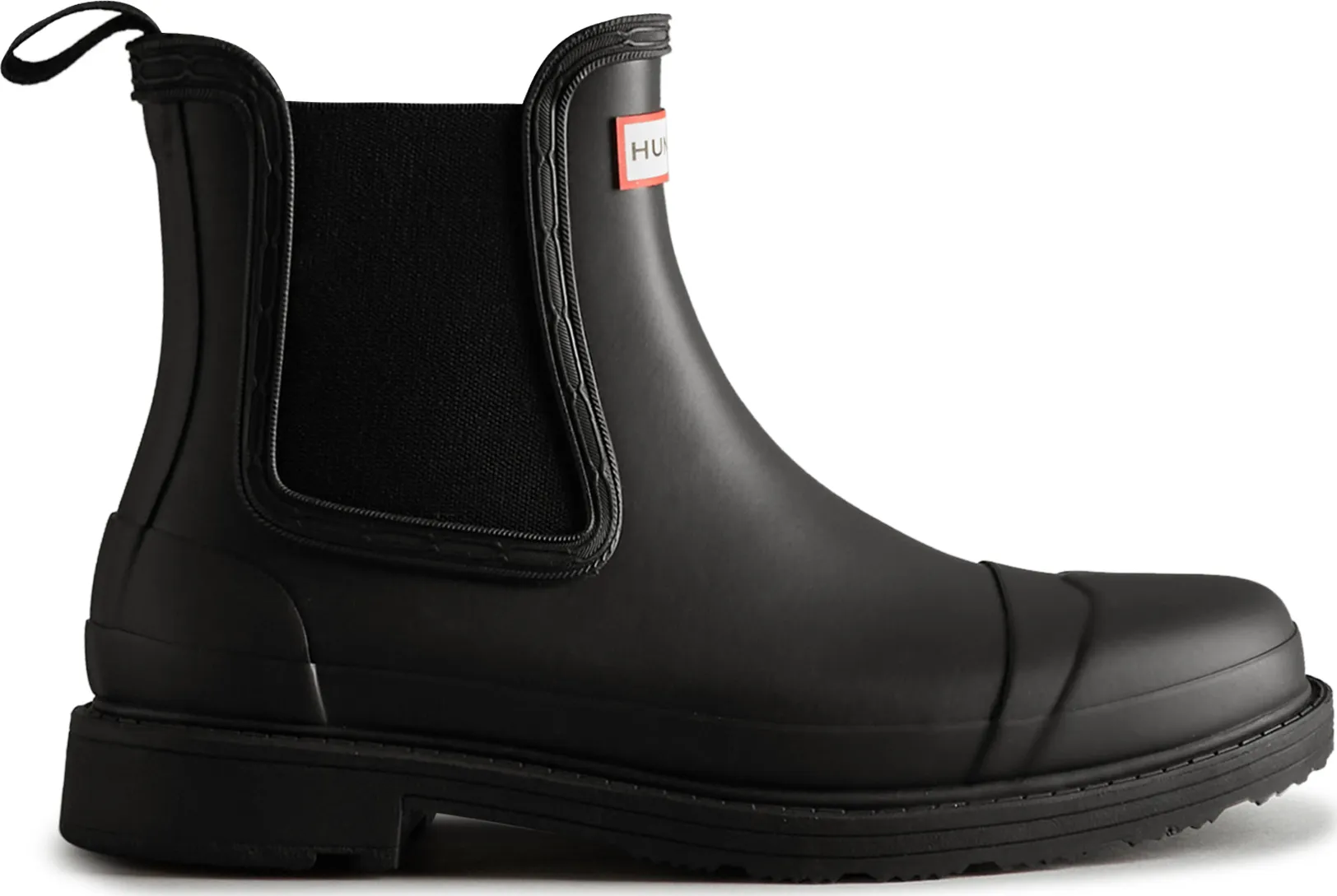 HUNTER Women&#x27;s Commando Chelsea Boot Black | Buy HUNTER Women&#x27;s Commando Chelsea Boot Black here | Outnorth