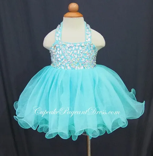 Infant/toddler/baby/children/kids glitz Girl's Glitz Pageant Dress For birthday,gift