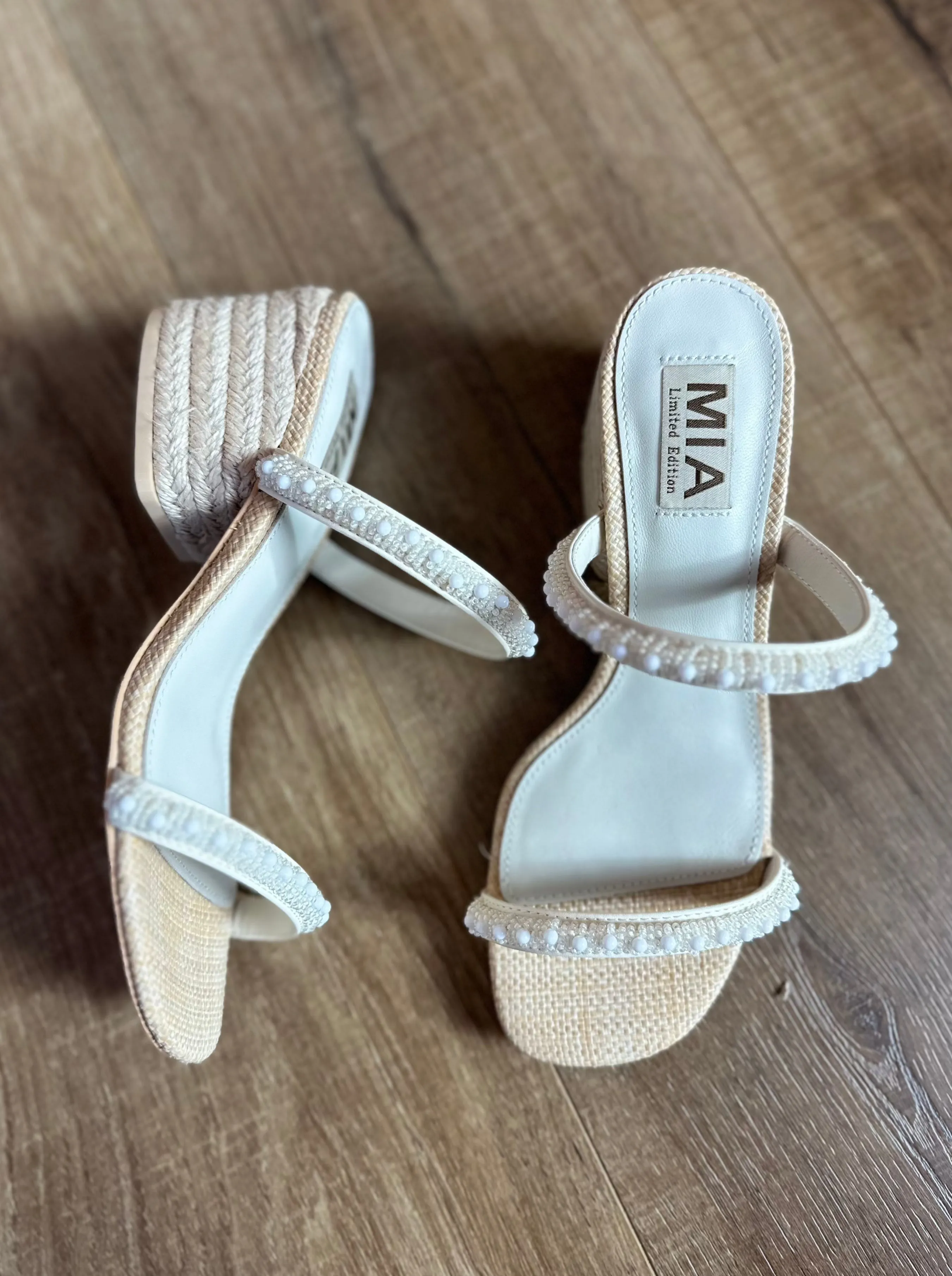 Isabeli Woven Dress Sandal (MIA)