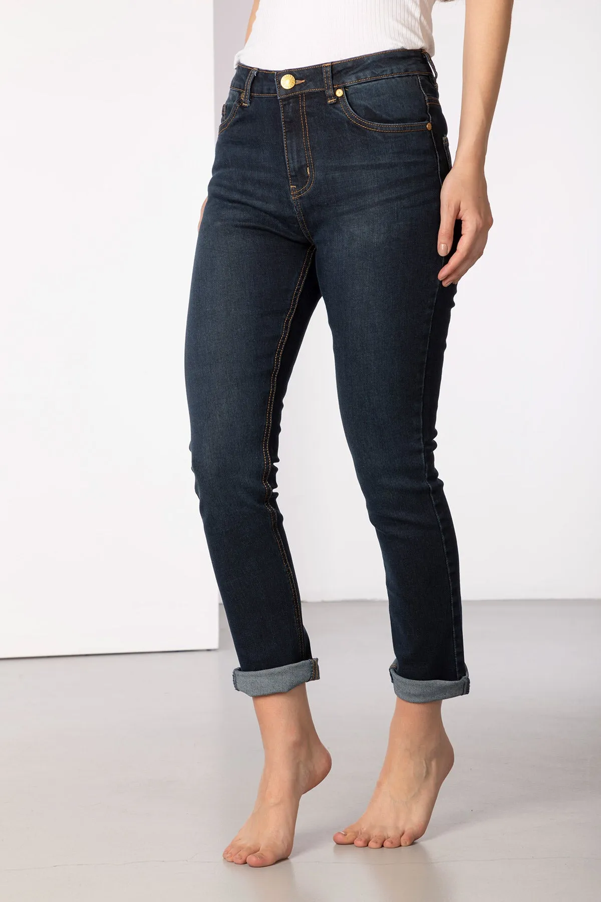 Ladies Straight Leg Jeans - Ella