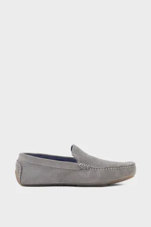 Men Casual Driving Mocs M26087-Grey