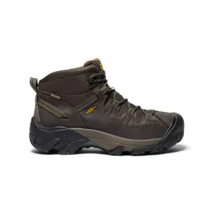 Men's Targhee II Mid Waterproof Hiking Boots  |  Canteen/Dark Olive