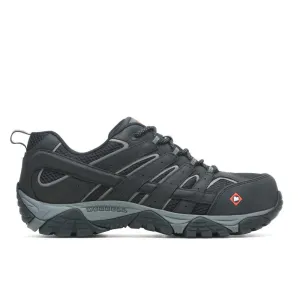 Moab Vertex Vent Men's Composite-Toe Work Shoes Wp Black