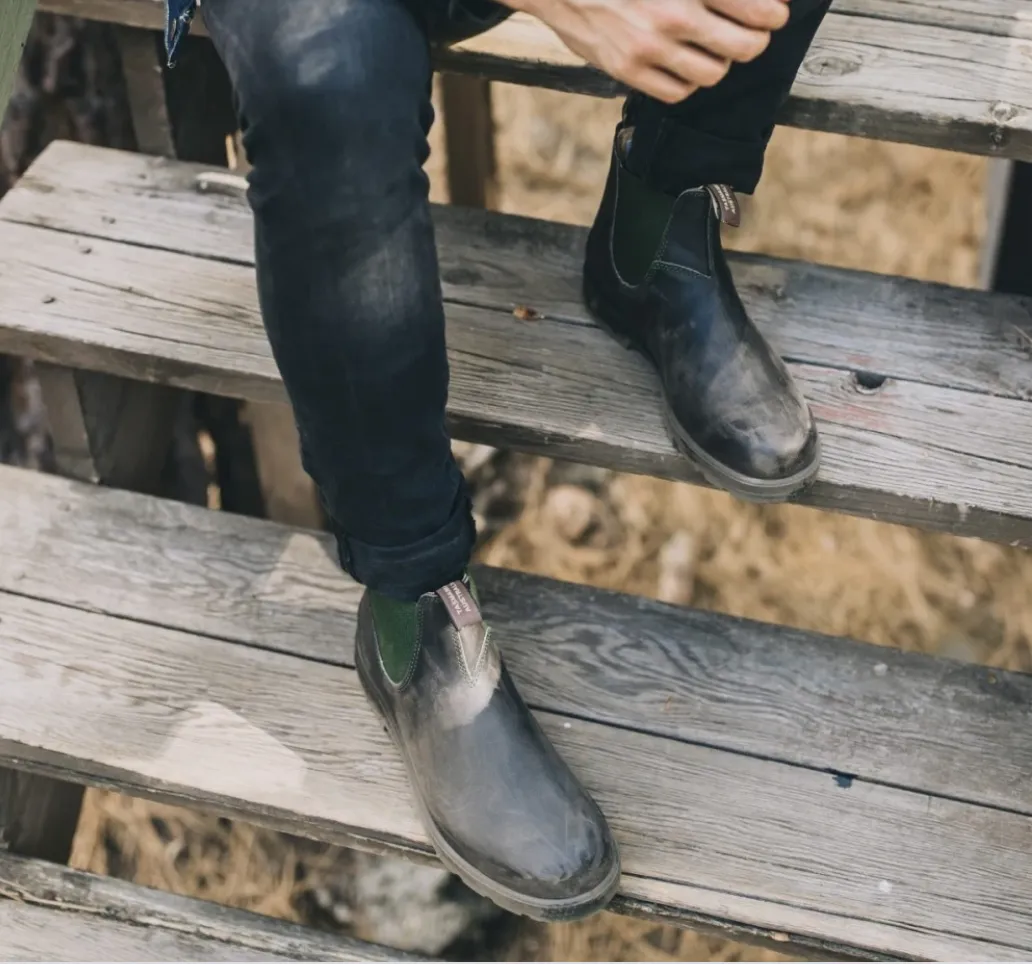 M's #519 Chelsea Boot- Olive/Stout