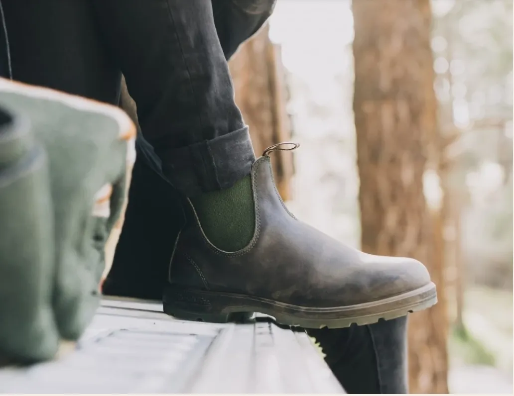 M's #519 Chelsea Boot- Olive/Stout