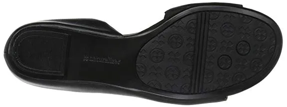 Naturalizer Lucie Open Shank Dress Sandal, Black (Women)