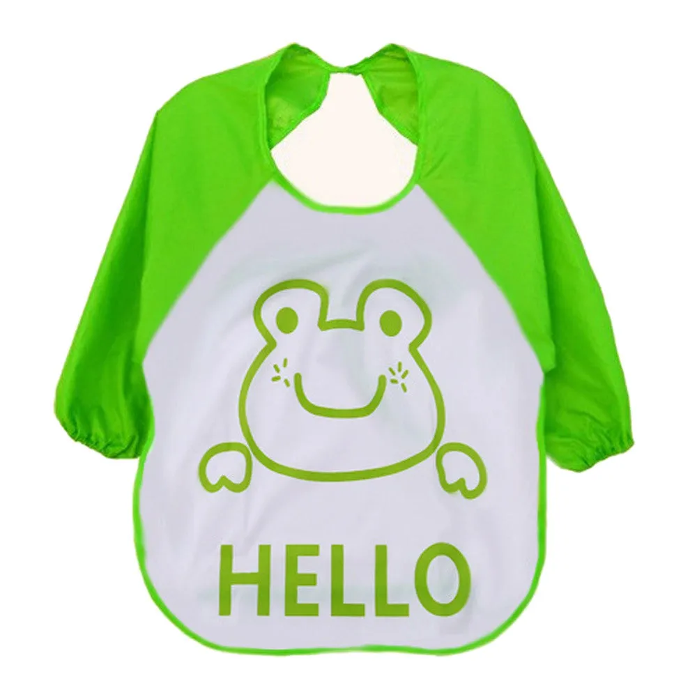 New Soft Plastic Baby Bibs - Translucent & Waterproof Toddlers Bibs