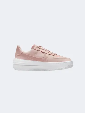 Nike Af1 Plt.Af.Orm Women Lifestyle Shoes Pink Oxford/White