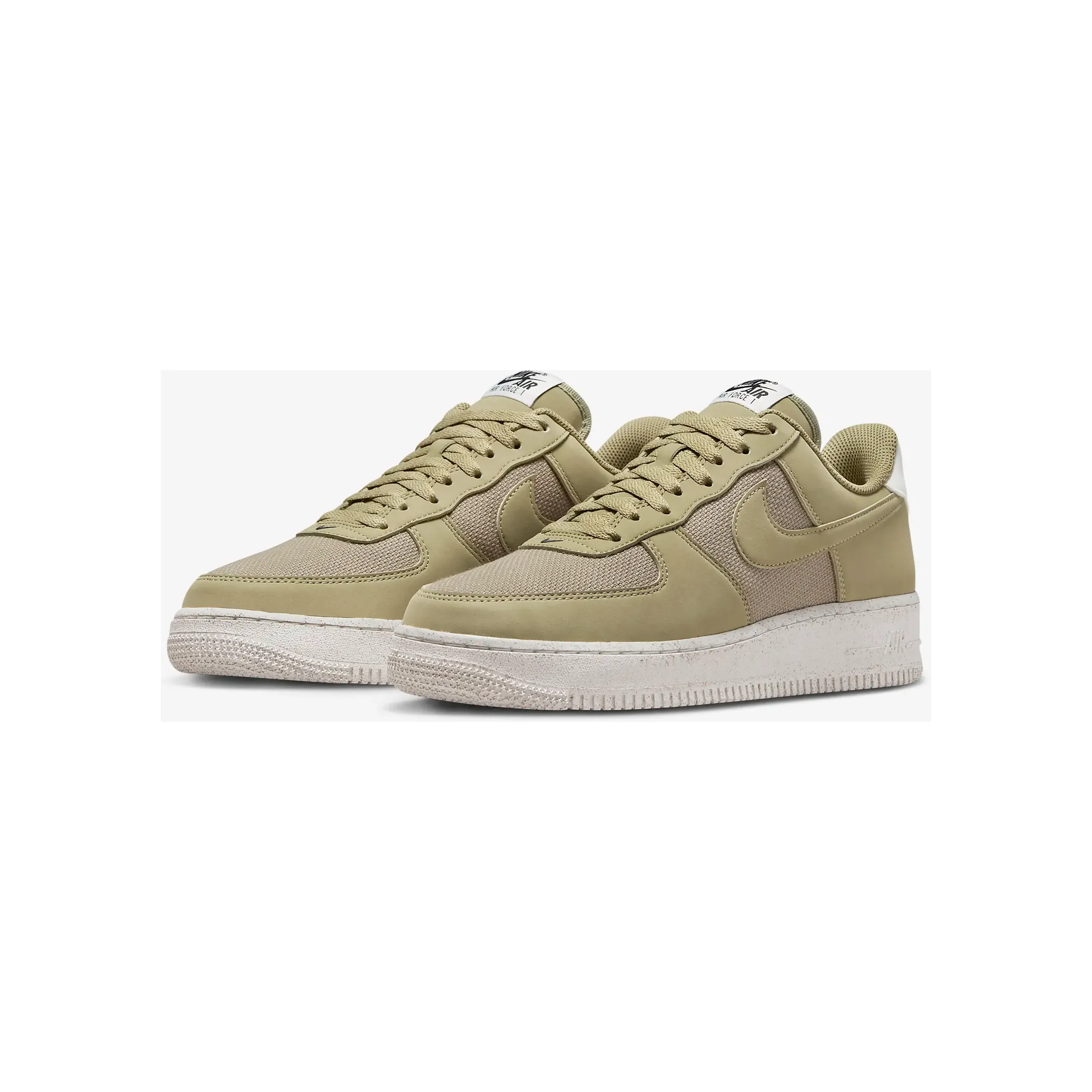 Nike Men's Air Force 1 '07 LV8 Shoes - Neutral Olive / Sail / Black