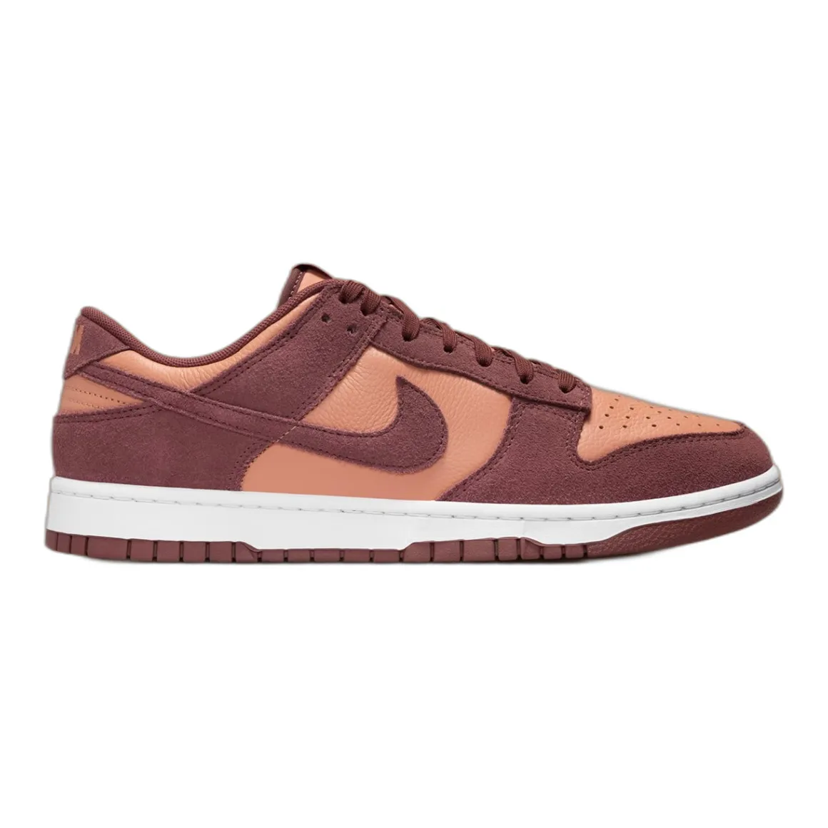 Nike Men's Dunk Low Se Shoes - Amber Brown / Dark Pony / White